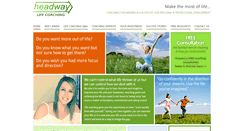 Desktop Screenshot of headwaycoaching.co.nz